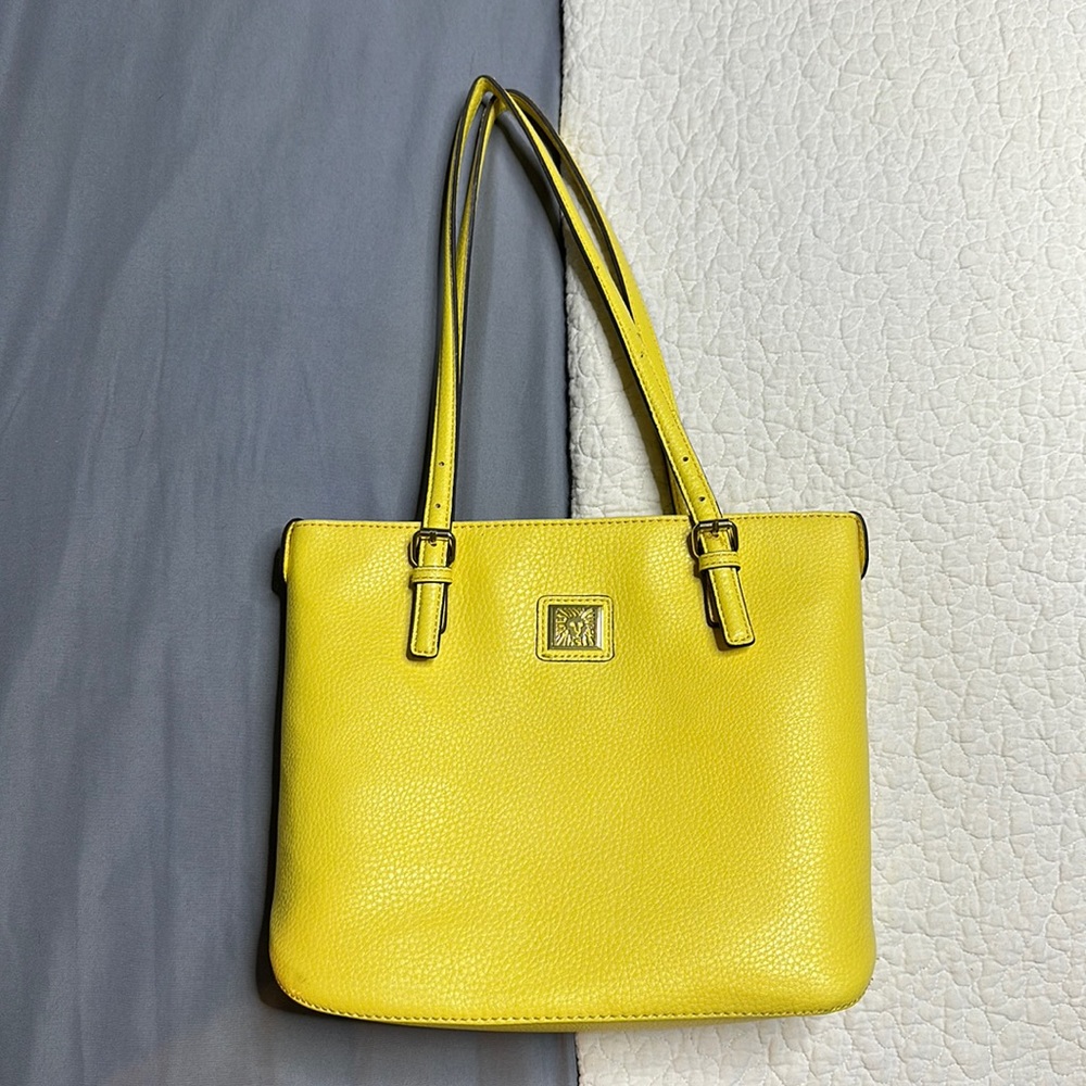 And Klein leather purse